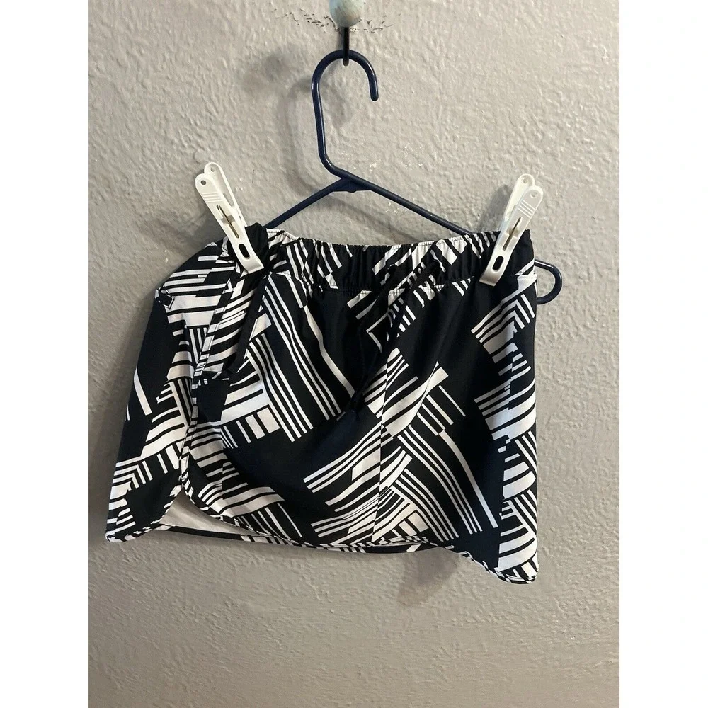 Slazenger Women Golf Skort‎ Black & White Size Small